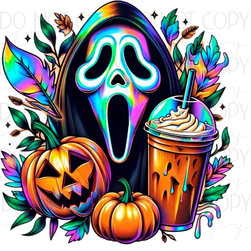 DTF TRANSFER| GHOST FACE|89