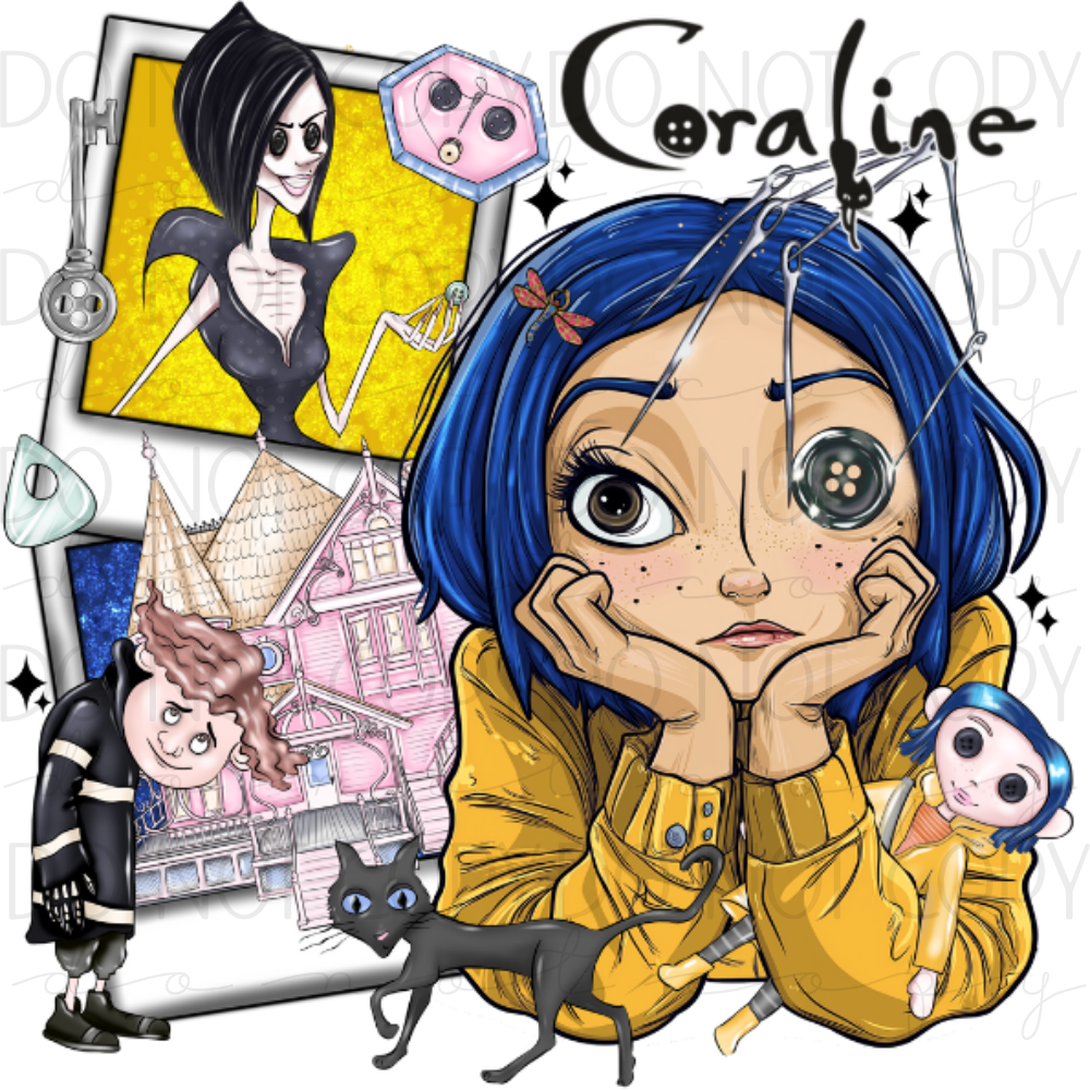 DTF TRANSFER|CAROLINE|109