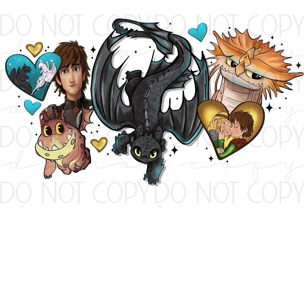 DTF TRANSFER|DRAGON|163