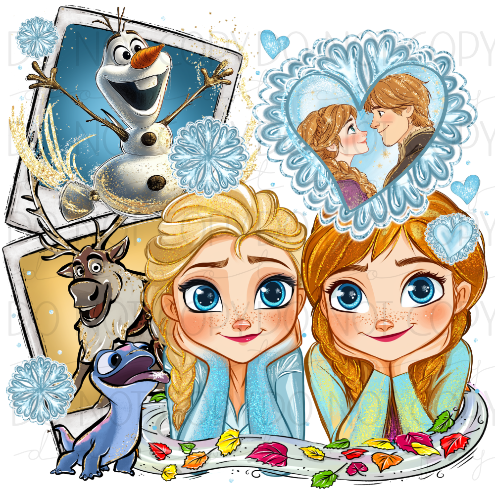 DTF TRANSFER|FROZEN|142