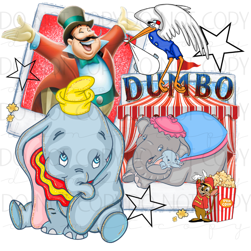 DTF TRANSFER|DUMBO|166