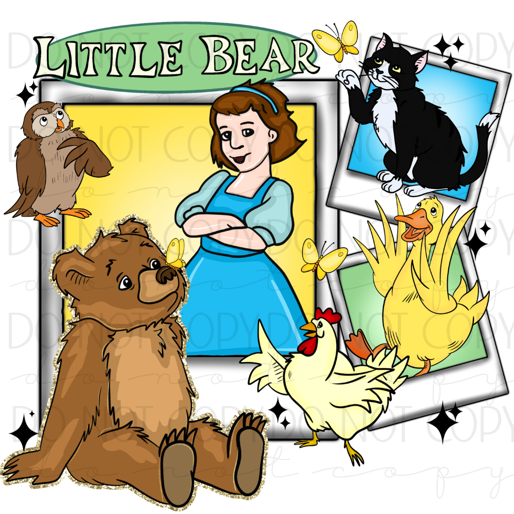 DTF TRANSFER|LITTLE BEAR|169
