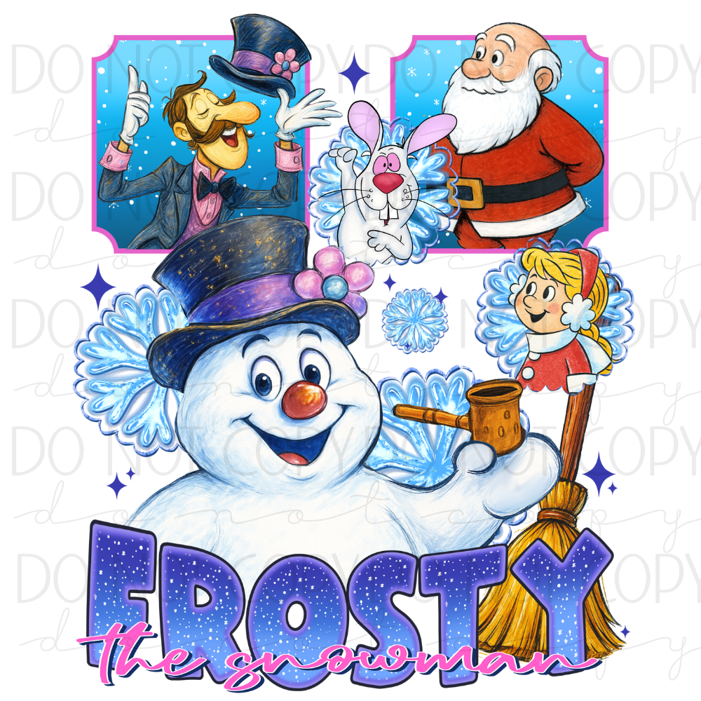 DTF TRANSFER|FROSTY|213