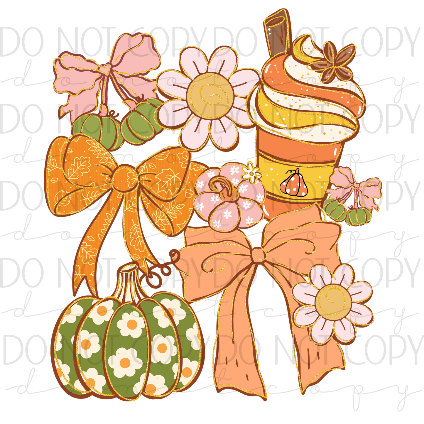 DTF TRANSFER|FALL PUMKIN| 24