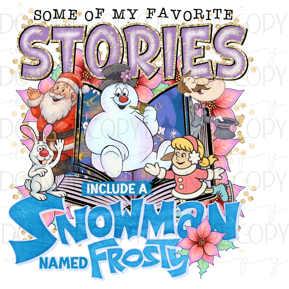 DTF TRANSFER|SNOWMAN|234