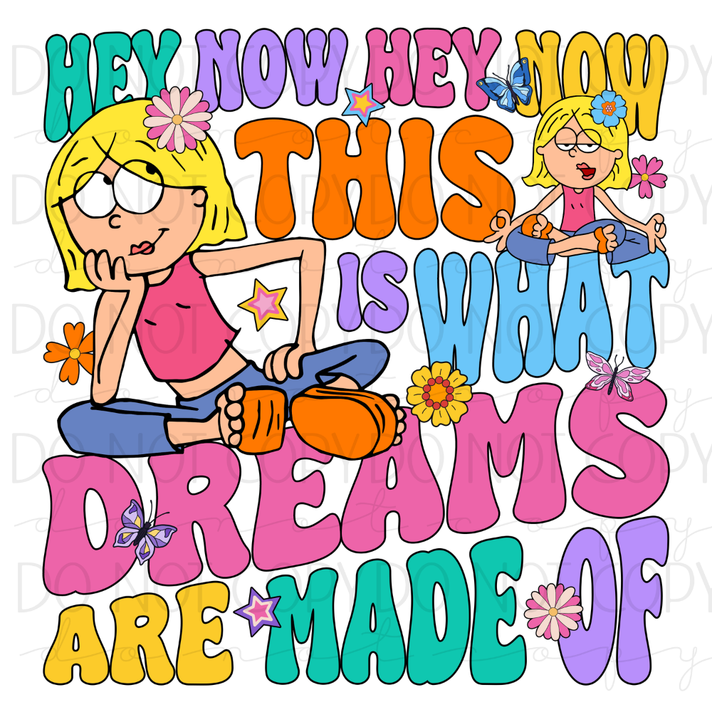 DTF TRANSFER|DREAMS|263