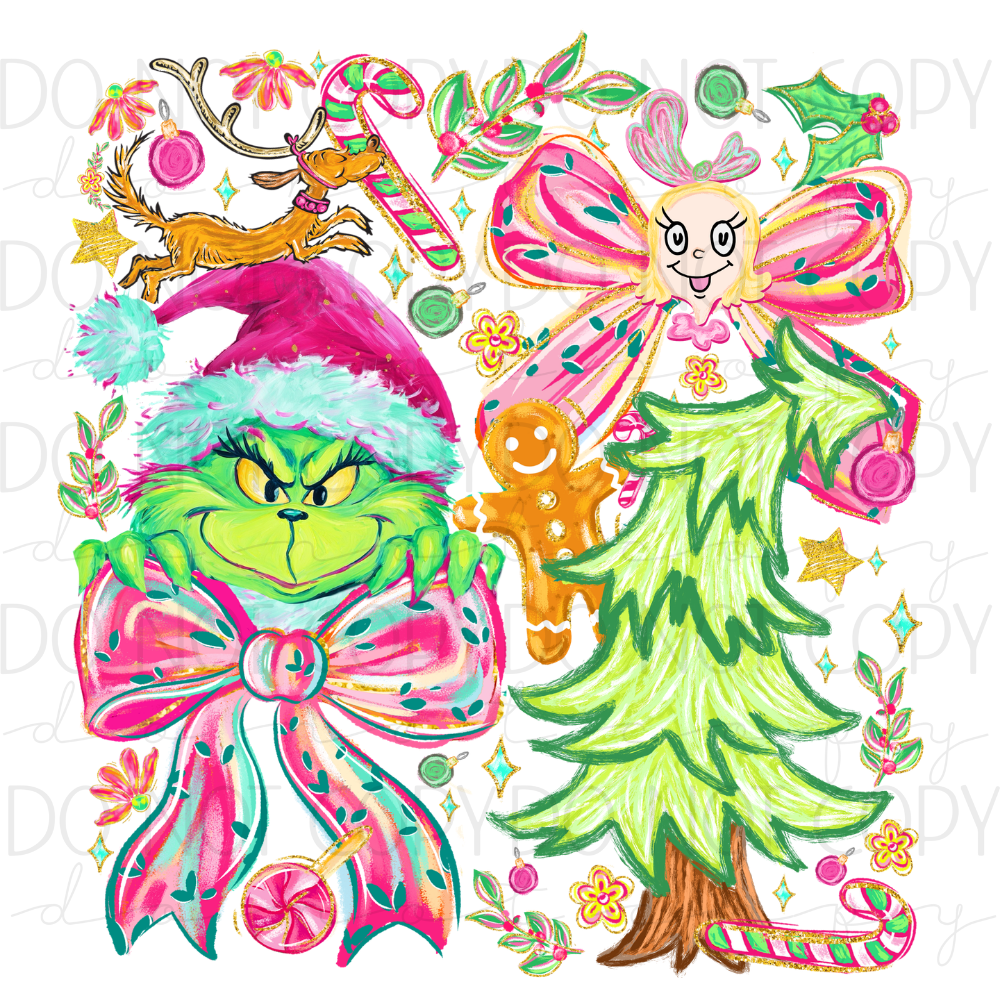 DTF TRANSFER|GRINCH|302