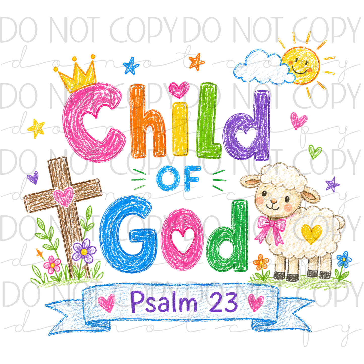 DTF TRANSFER|CHILD OF GOD|357