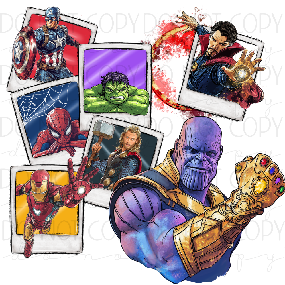 DTF TRANSFER|HERO THEME| 4