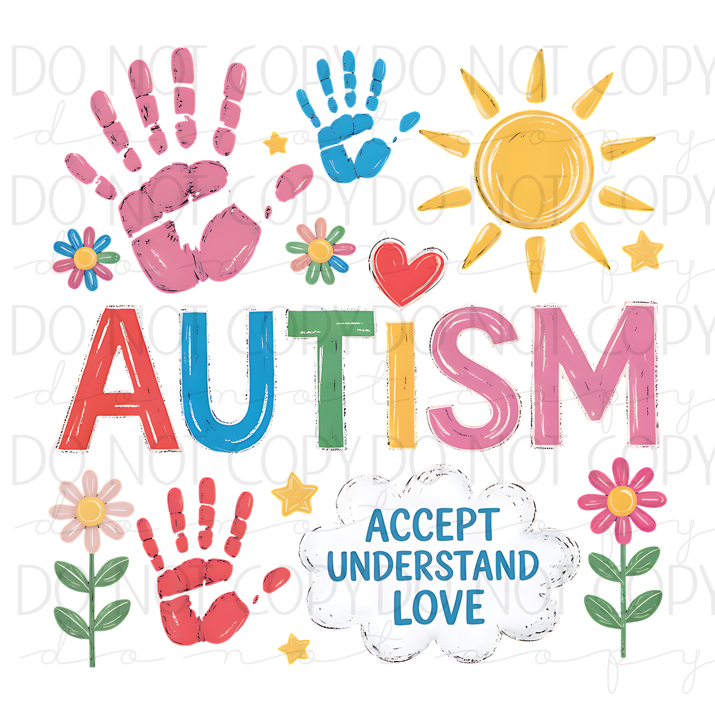 DTF TRANSFER|AUTISM|398