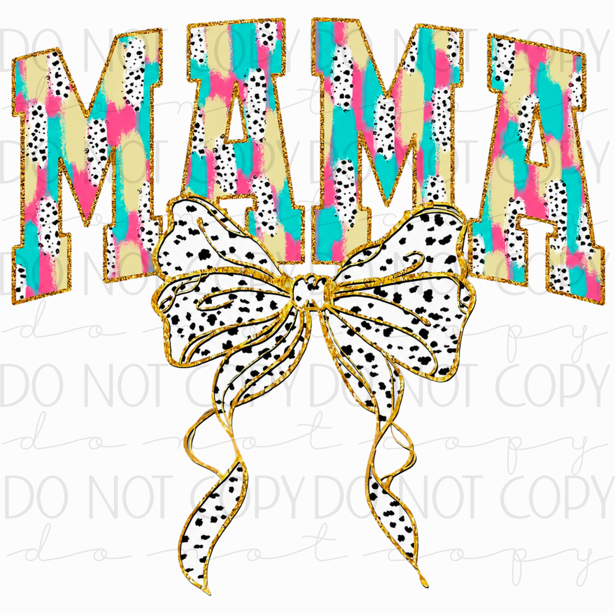 DTF TRANSFER|MAMA|552