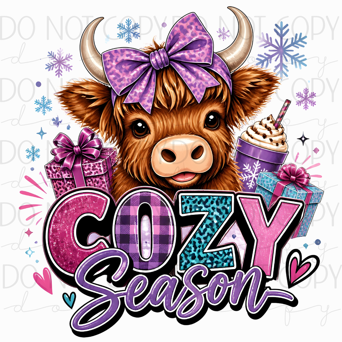 DTF TRANSFER|COZY SEASON|554