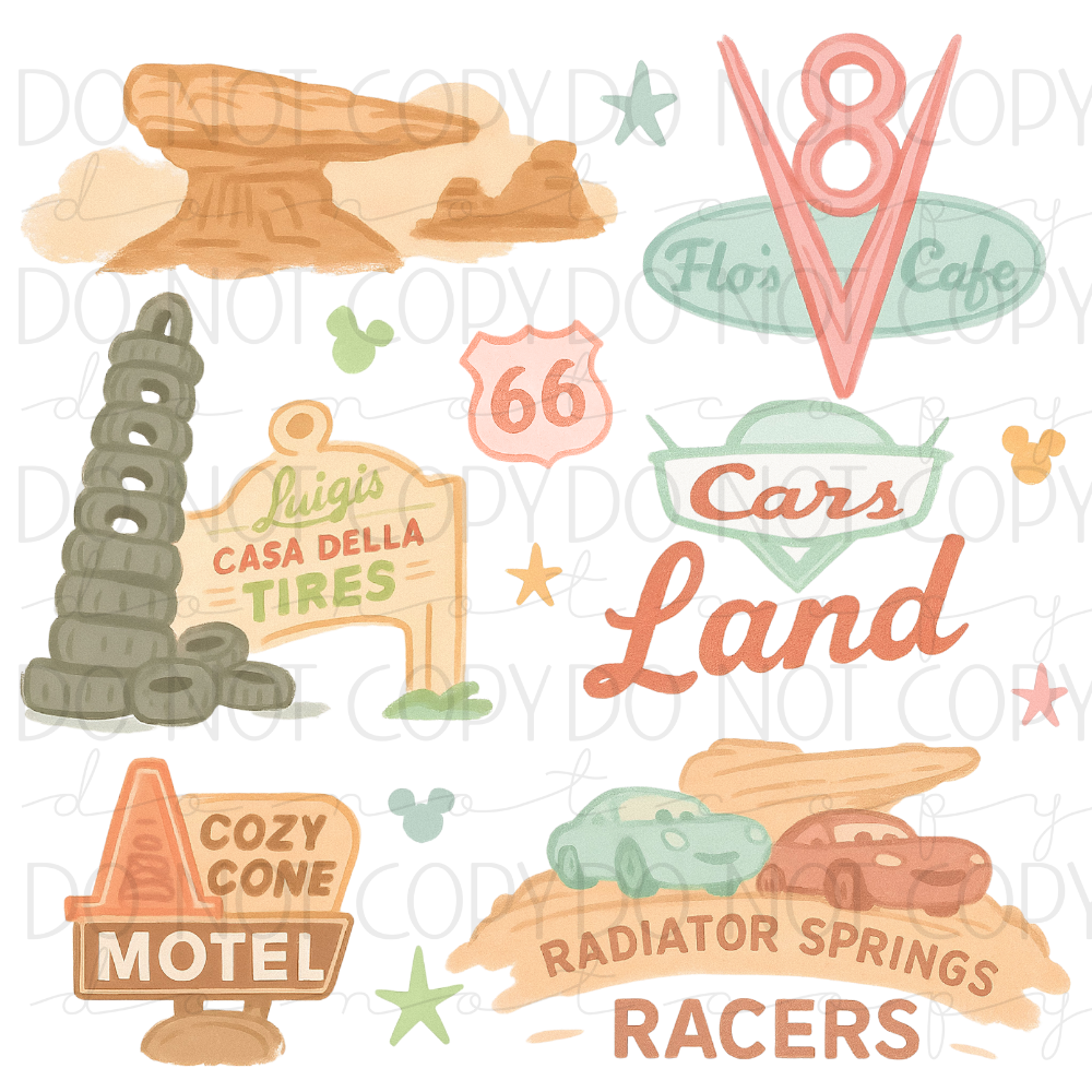 DTF TRANSFER| LAND RACE |50