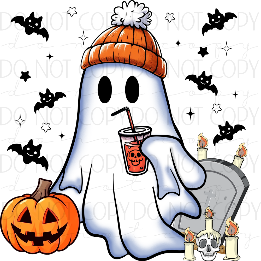 DTF TRANSFER| GHOST |54