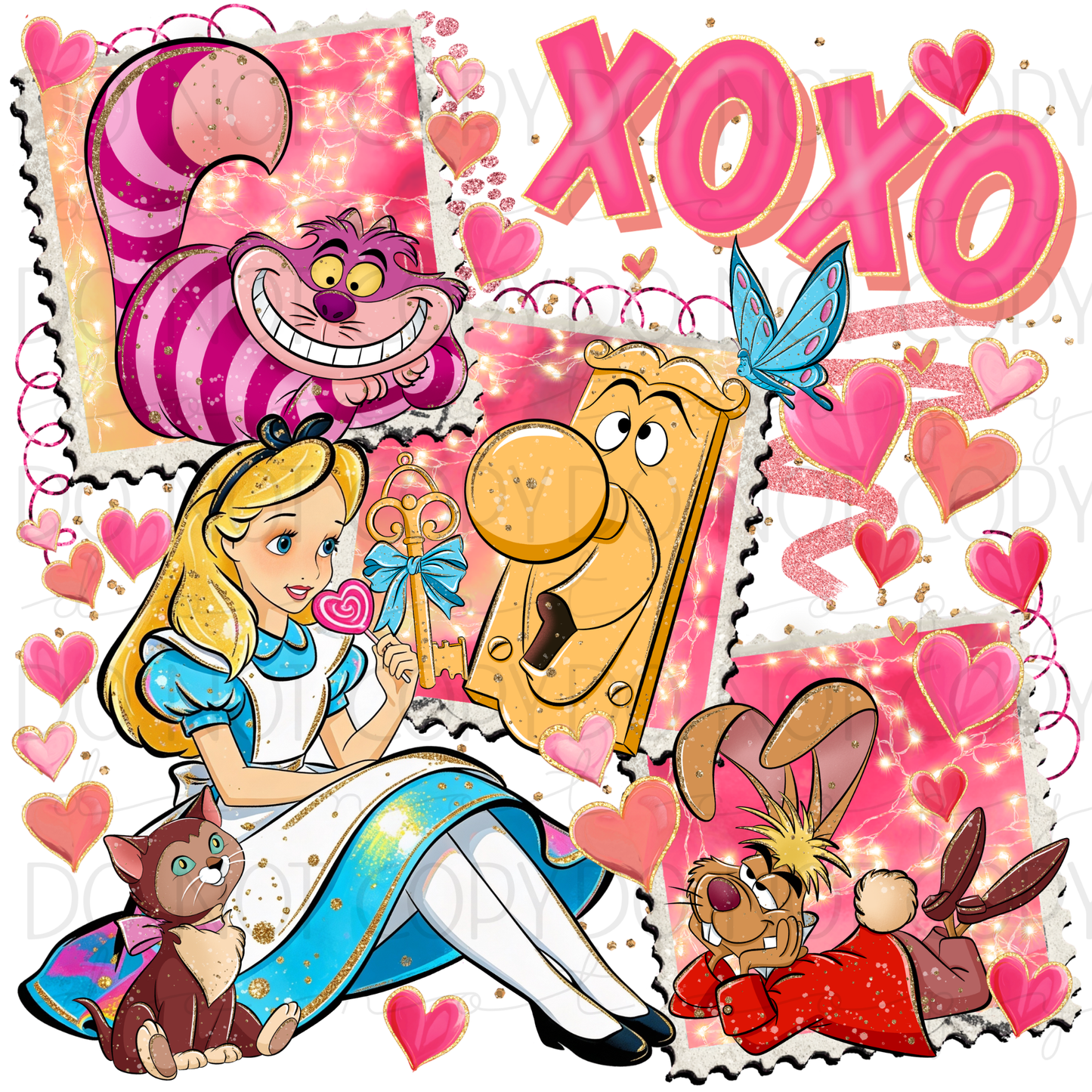 DTF TRANSFER|XOXO|436