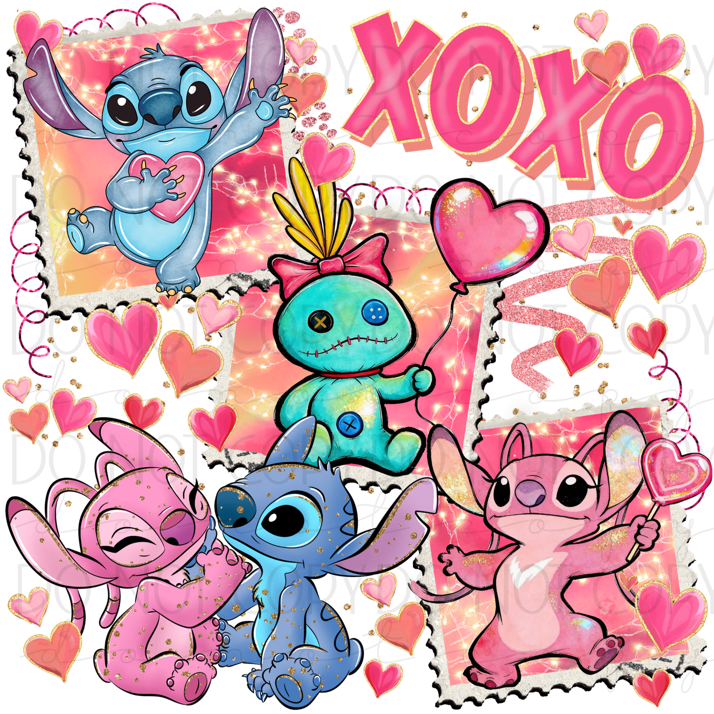 DTF TRANSFER|XOXO|441