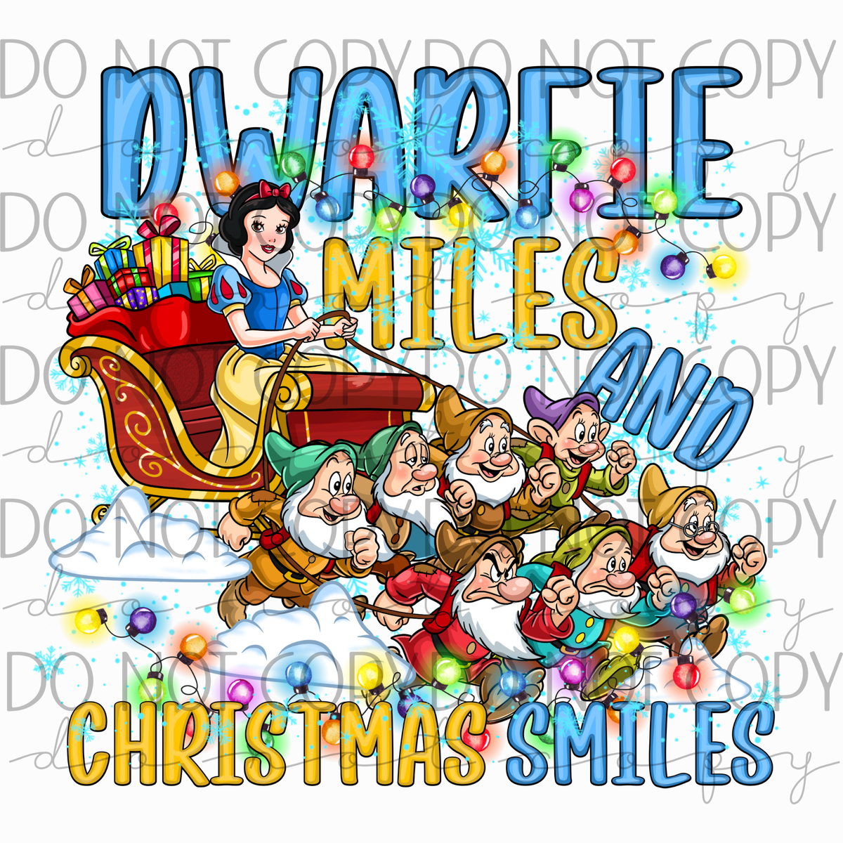 DTF TRANSFER|SNOW XMAS|589