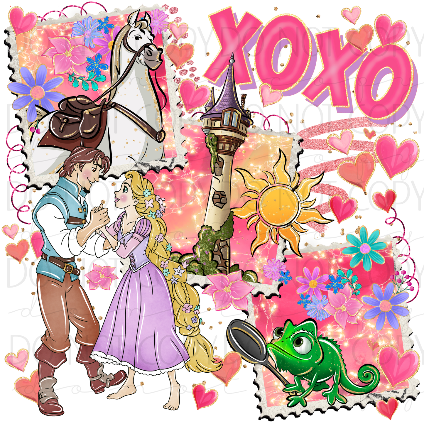 DTF TRANSFER|XOXO|445