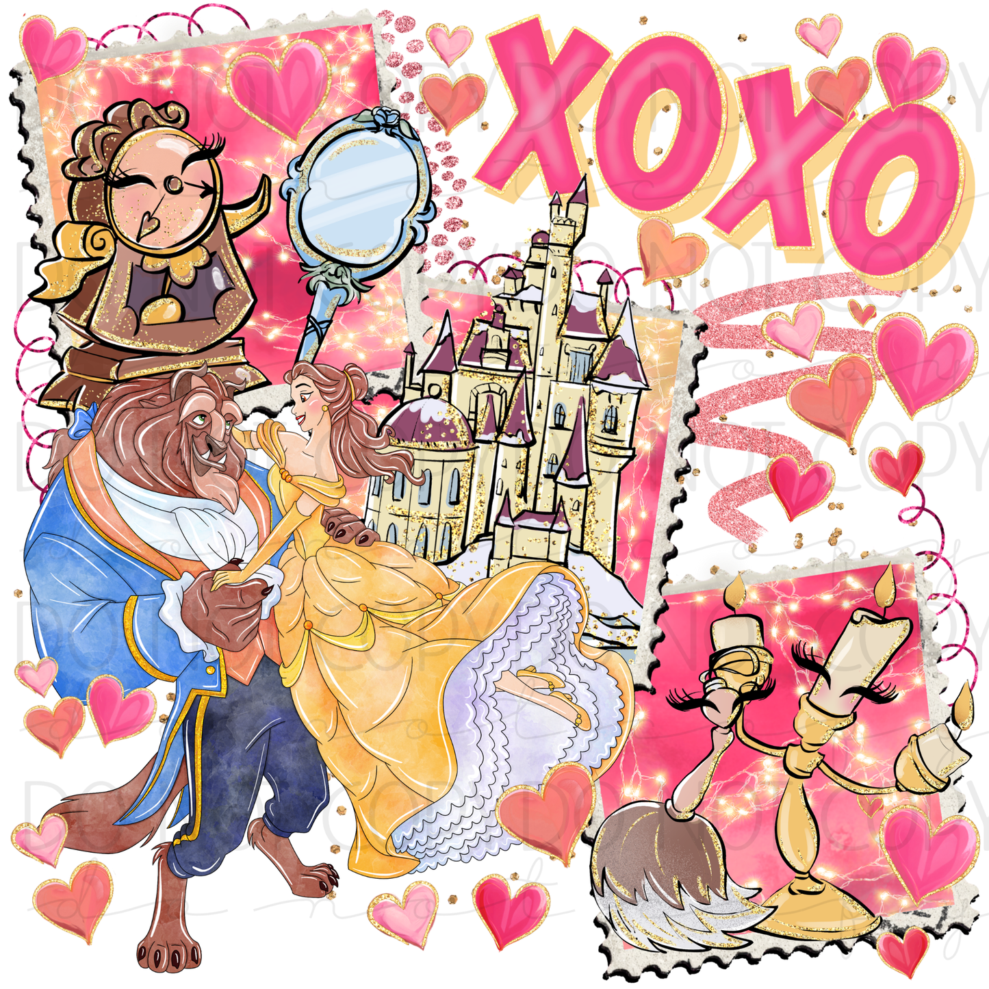 DTF TRANSFER|XOXO|453