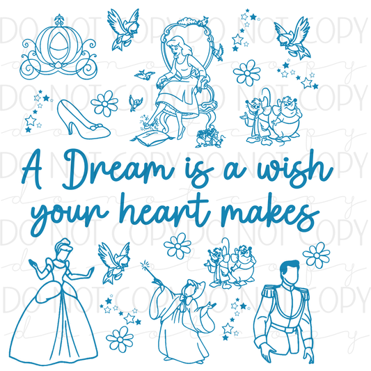 DTF TRANSFER|A DREAM|459