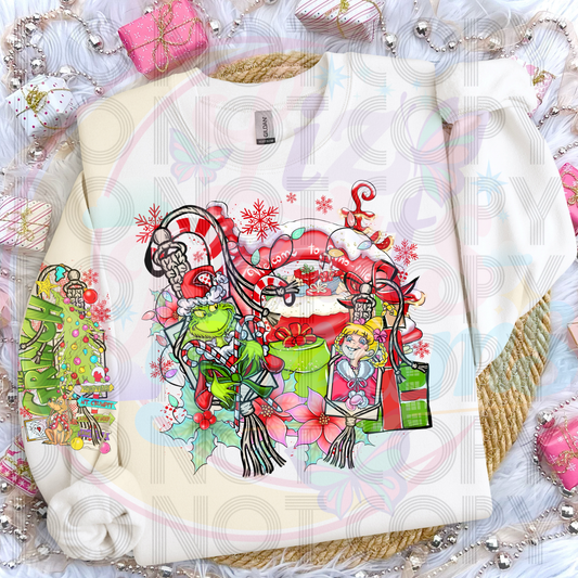 XMAS DTF TRANFERS|READY TO PRESS 606