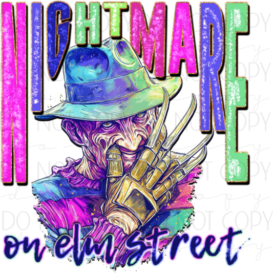 DTF TRANSFER| ELM STREET|104