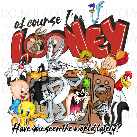 DTF TRANSFER|LOONEY|474