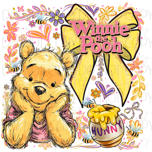 DTF TRANSFER|HONEY BEAR|479