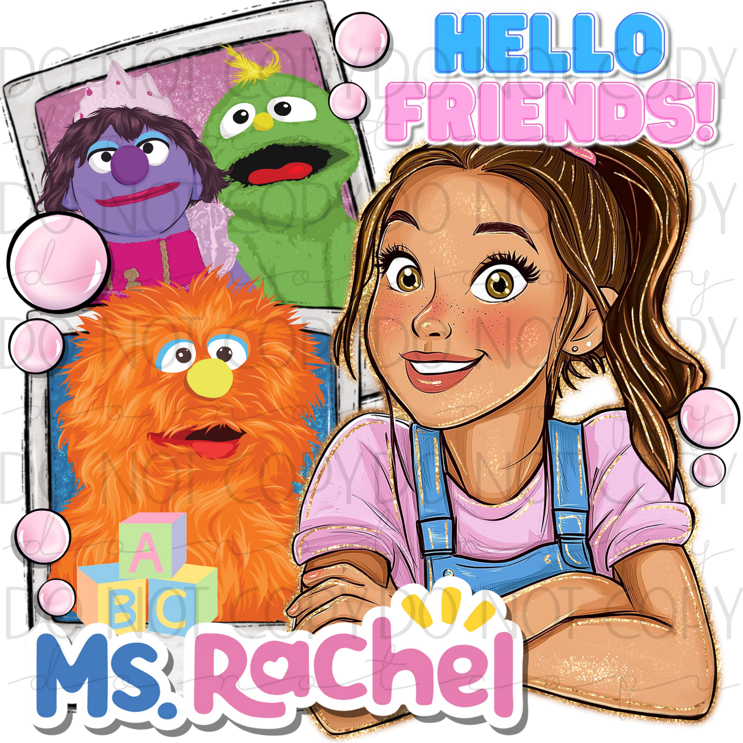 DTF TRANSFER|RACHEL|126