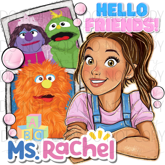 DTF TRANSFER|RACHEL|126