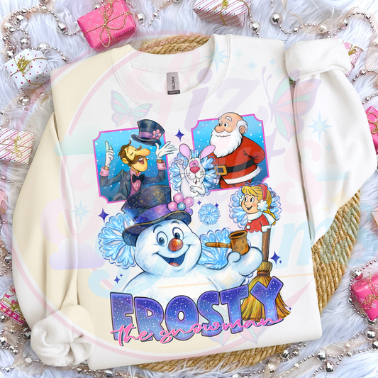 FROST XMAS DTF TRANFERS|READY TO PRESS 1026