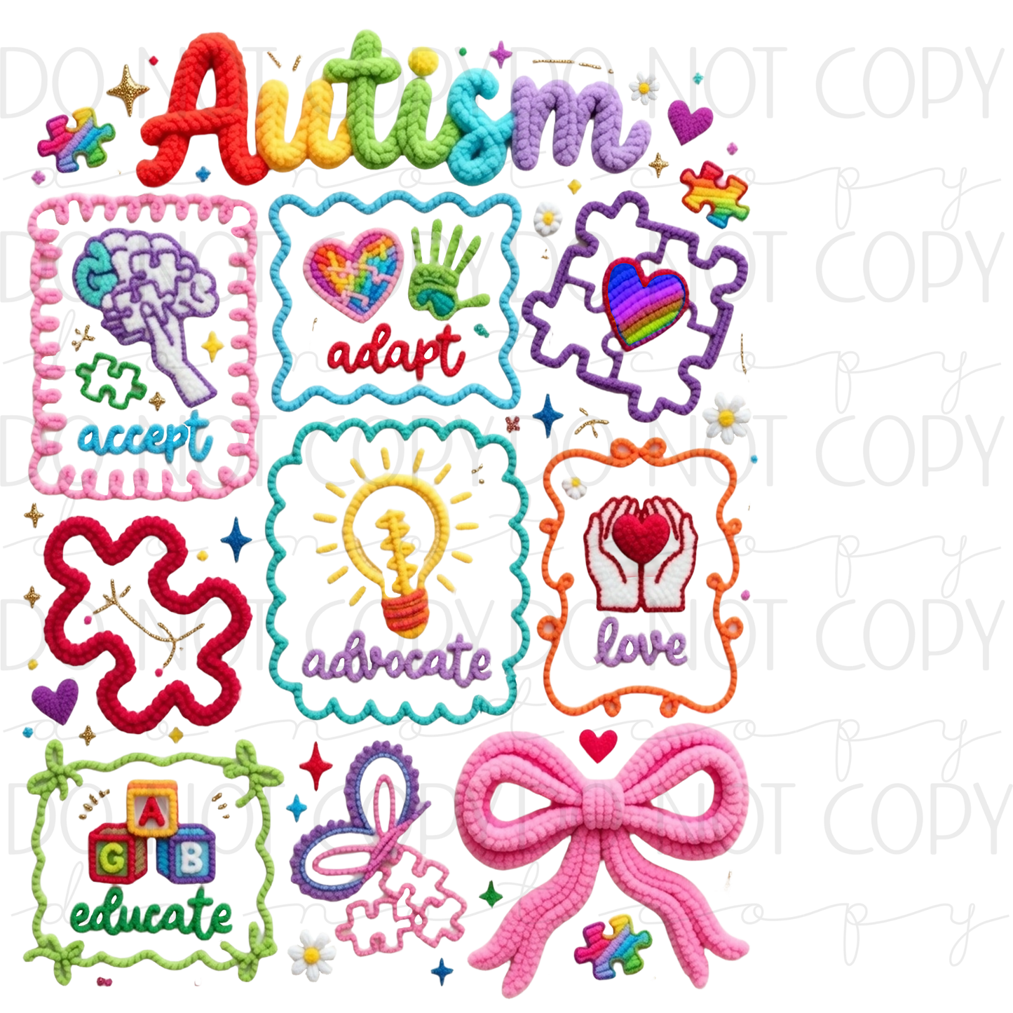 DTF TRANSFER|AUTISM|493