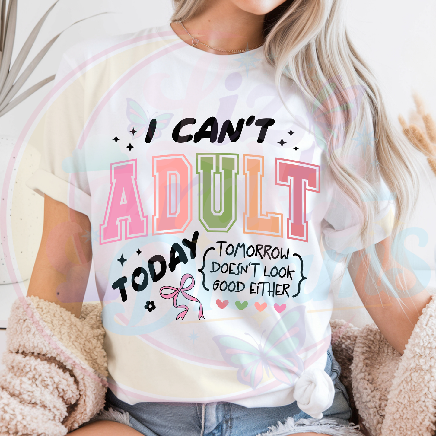 ADULTING DTF TRANFERS|READY TO PRESS 703