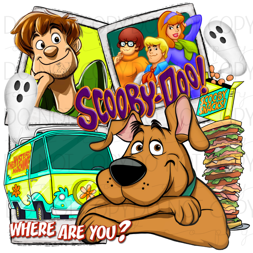 DTF TRANSFER|SCOOBY|130