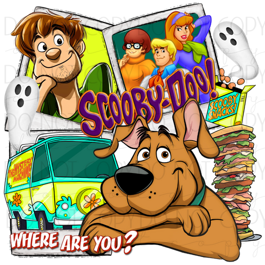 DTF TRANSFER|SCOOBY|130