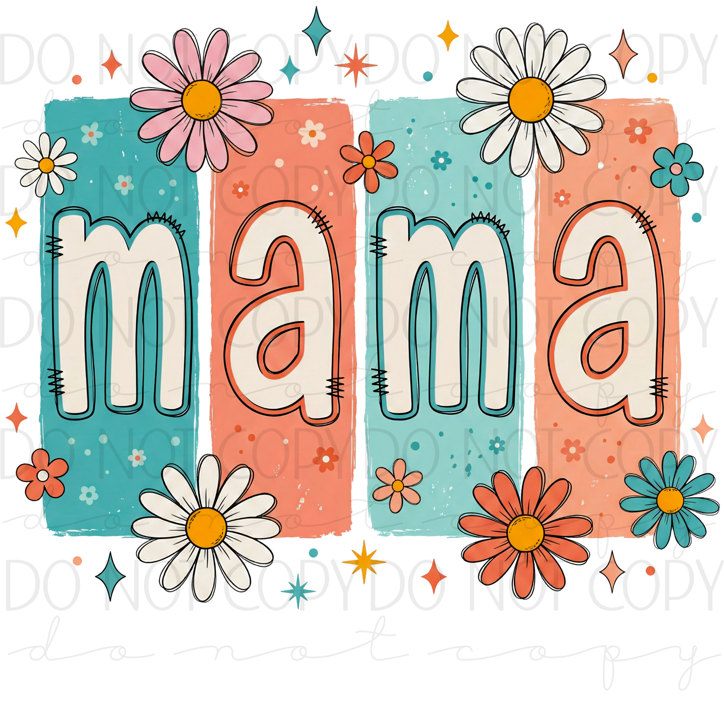 DTF TRANSFER|MAMA|507