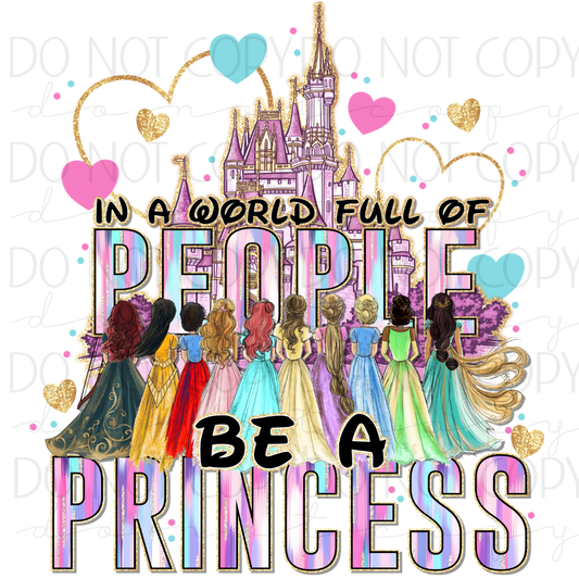 DTF TRANSFER|PRINCESS|135