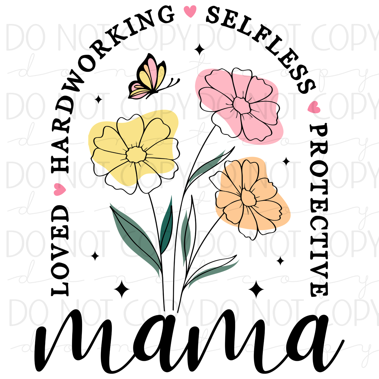 DTF TRANSFER|MAMA|511