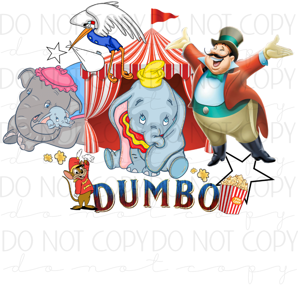 DTF TRANSFER|DUMBO|165