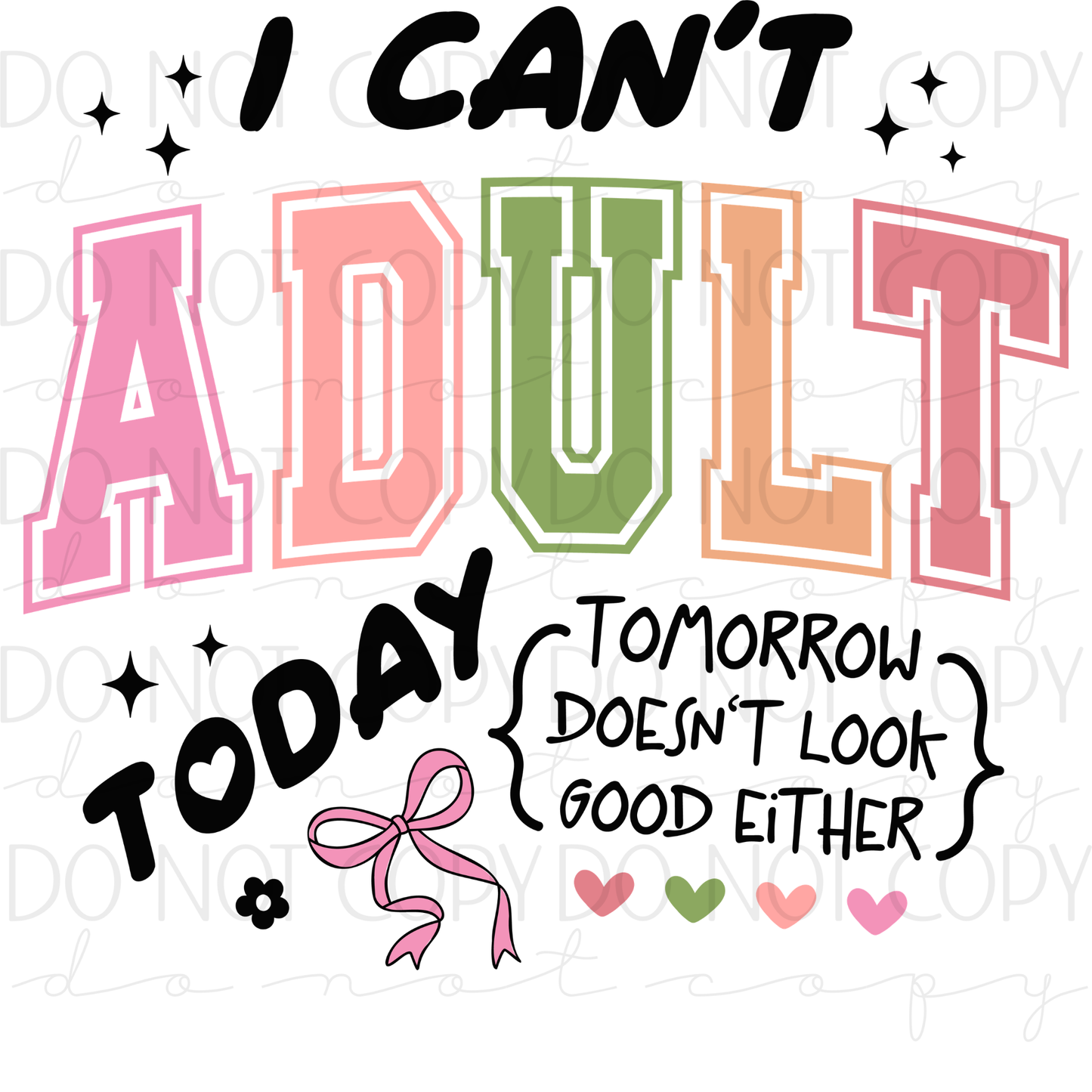 DTF TRANSFER|CANT ADULT|513