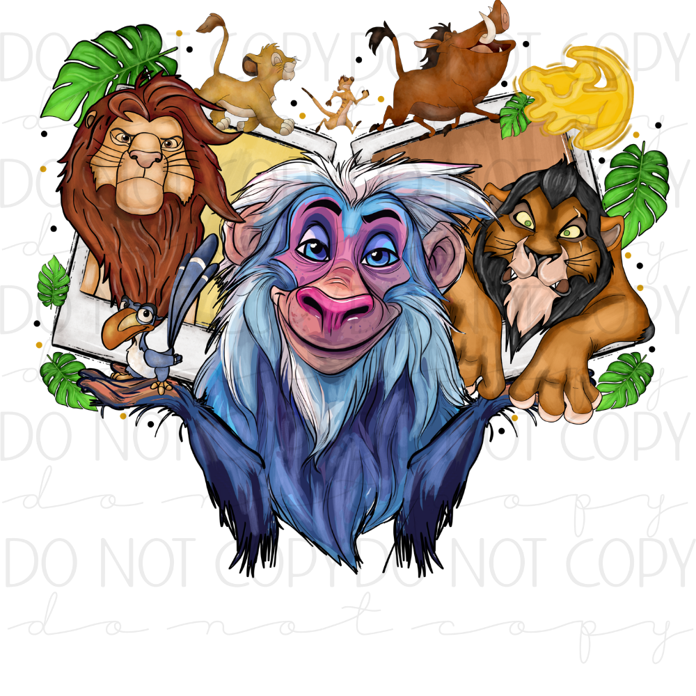 DTF TRANSFER|LION|144
