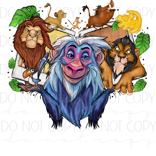 DTF TRANSFER|LION|144