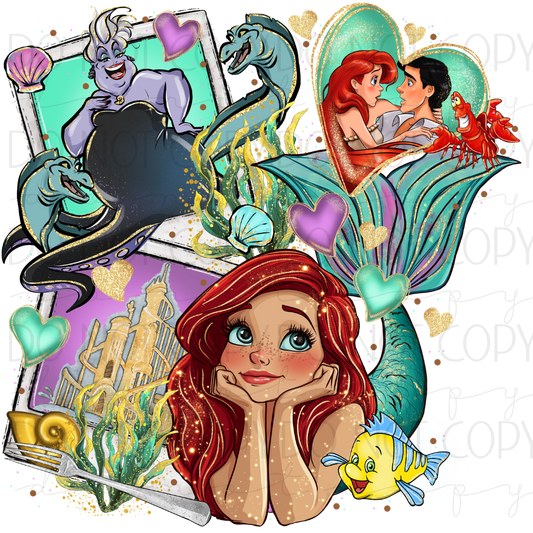 DTF TRANSFER|MERMAID|145