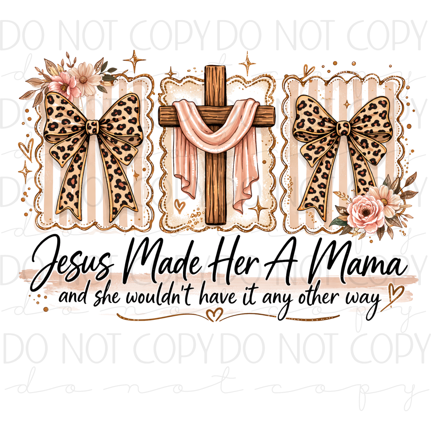 DTF TRANSFER|MADE HER MAMA|515