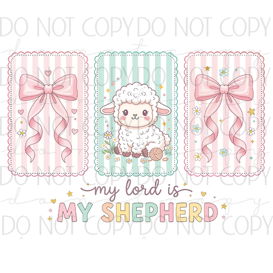 DTF TRANSFER|LORD MY SHEPERD|516