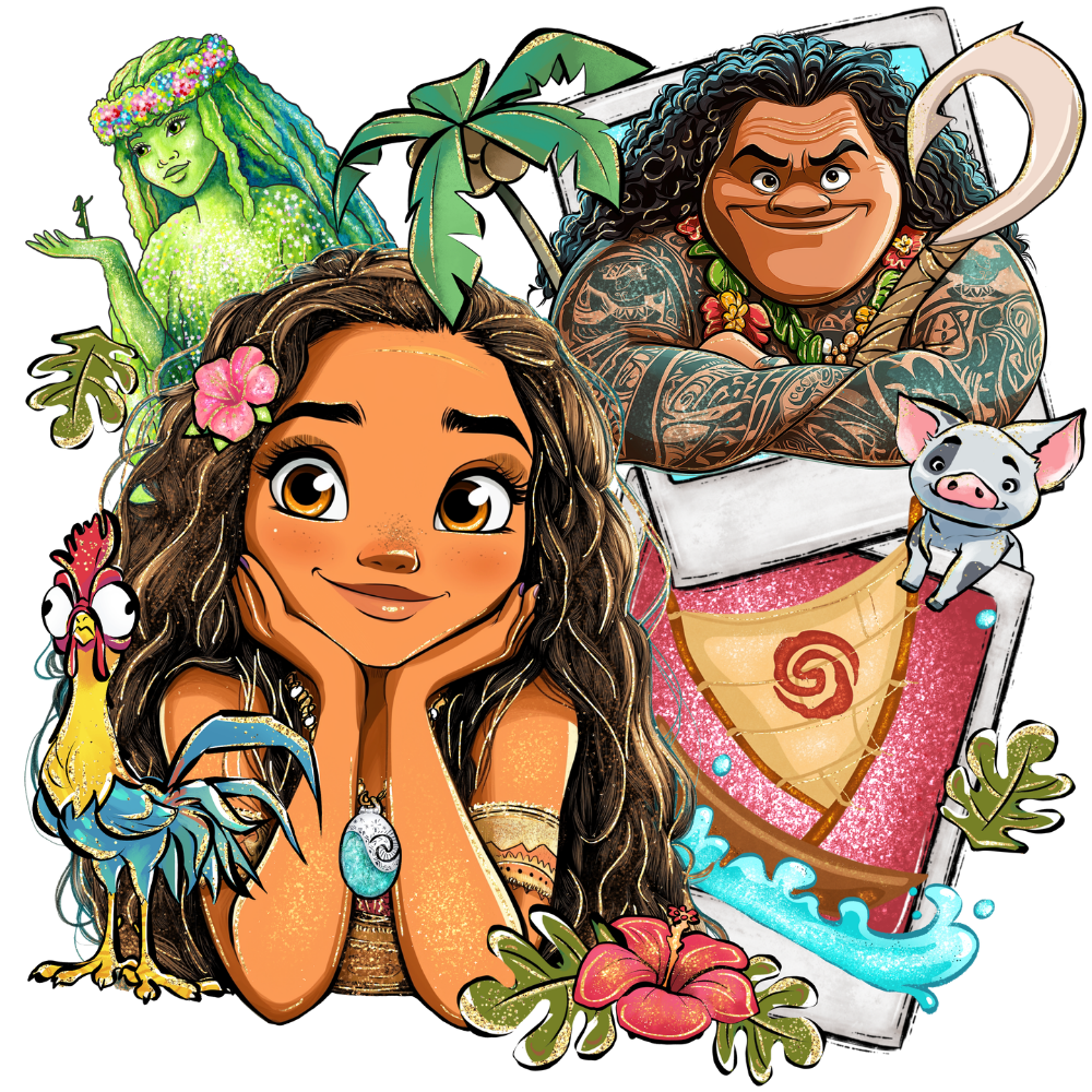 DTF TRANSFER|MOANA|149