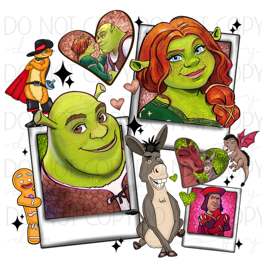 DTF TRANSFER|SHREK|176