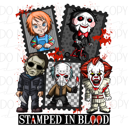 DTF TRANSFER|BLOOD FRIENDS|526