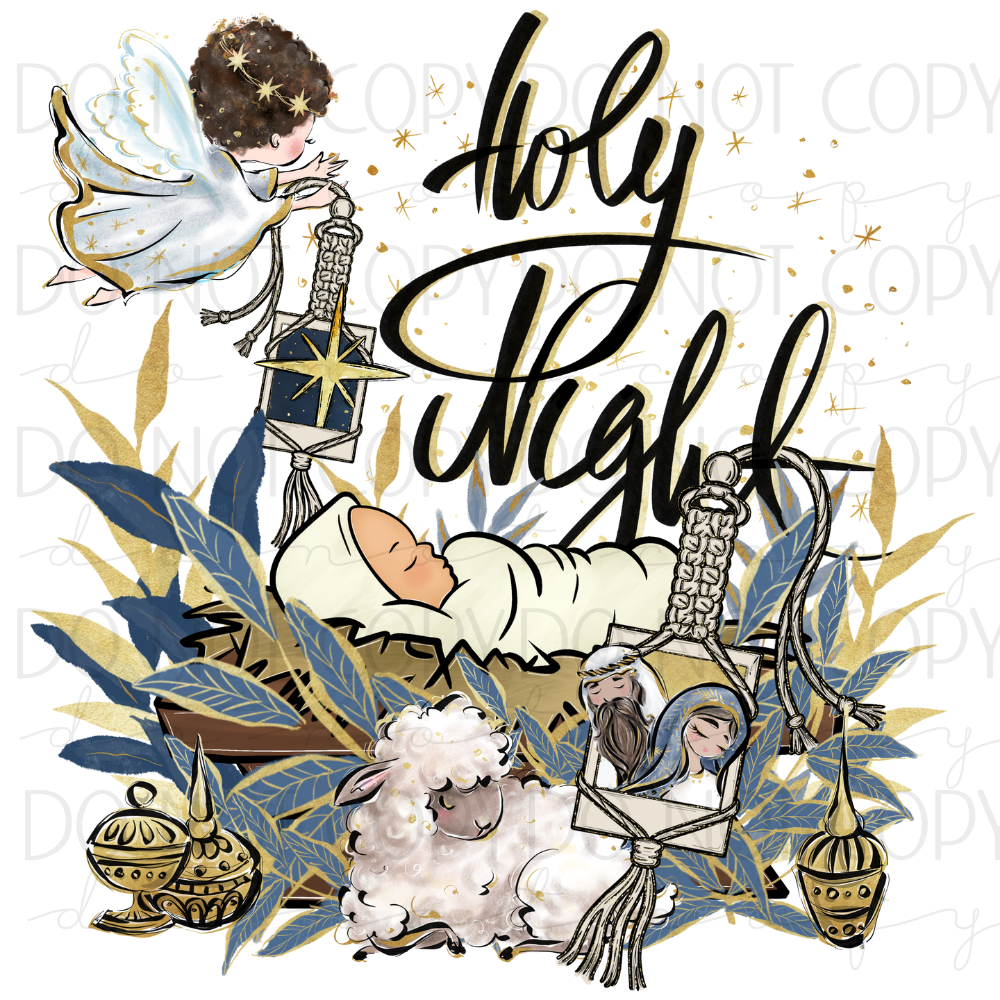 DTF TRANSFER|HOLY NIGHT|189