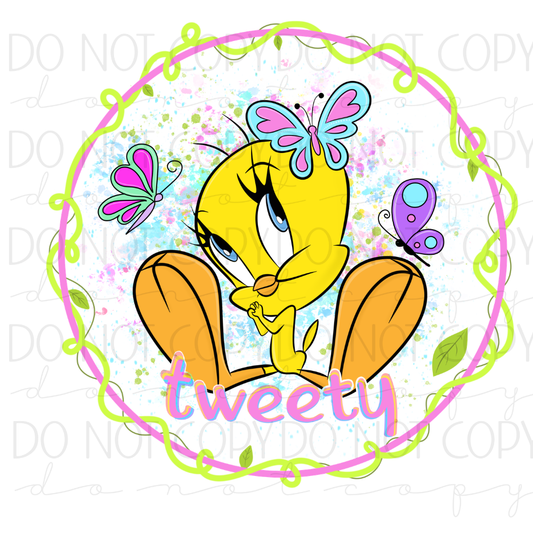 DTF TRANSFER|TWEET|204